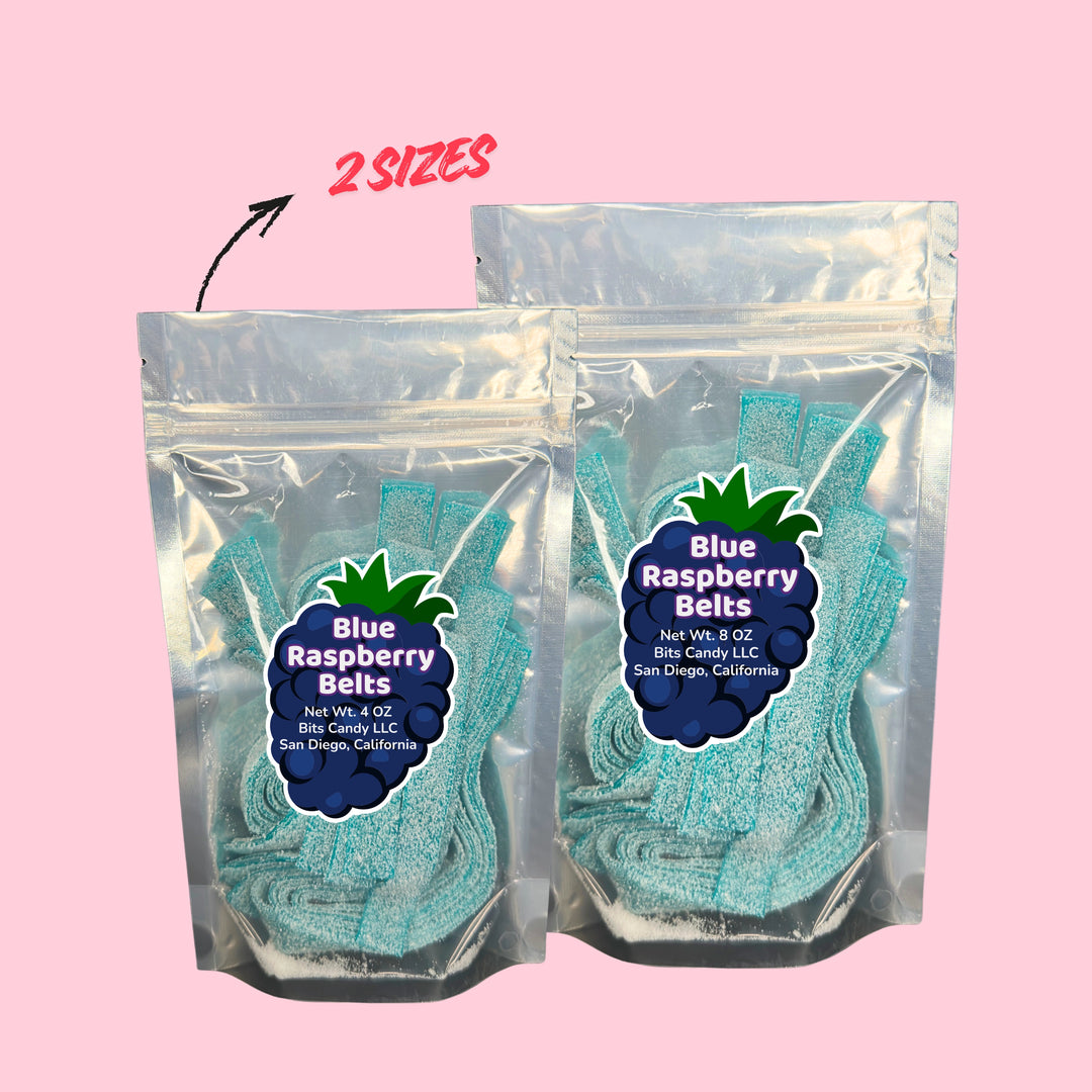 Very Sour Blue Raspberry Belts