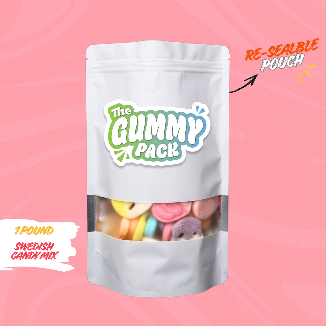 Swedish Candy Mix - Vegan, Gluten Free, &amp; Gelatin Free Gummies