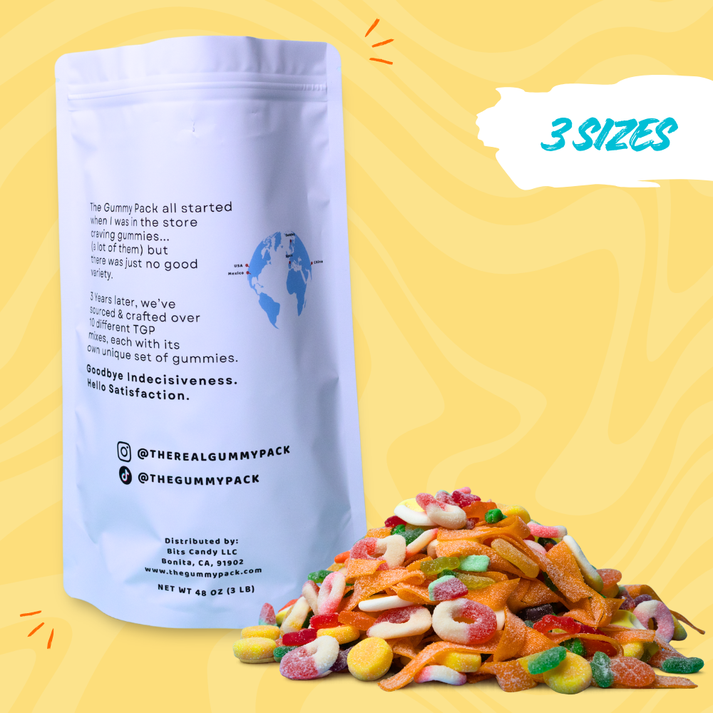 Tropical Summer Gummy Mix - 1lb+