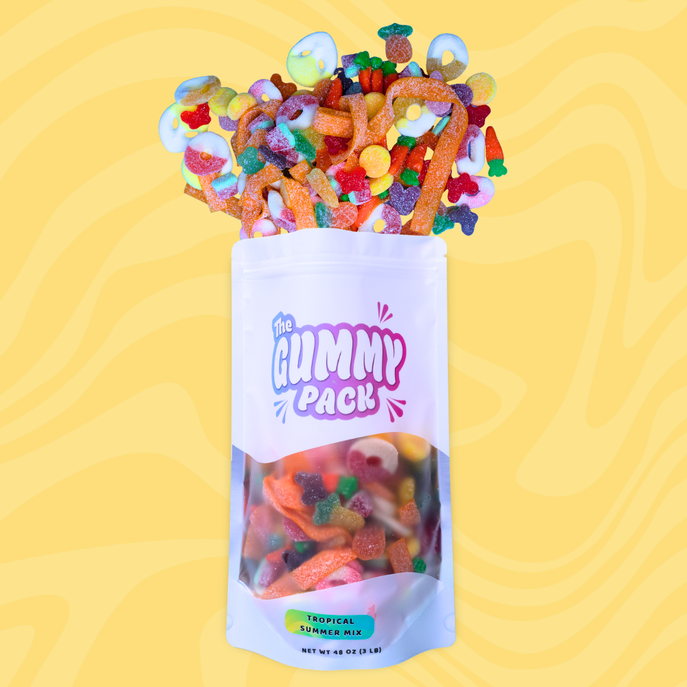 Tropical Summer Gummy Mix - 1lb+