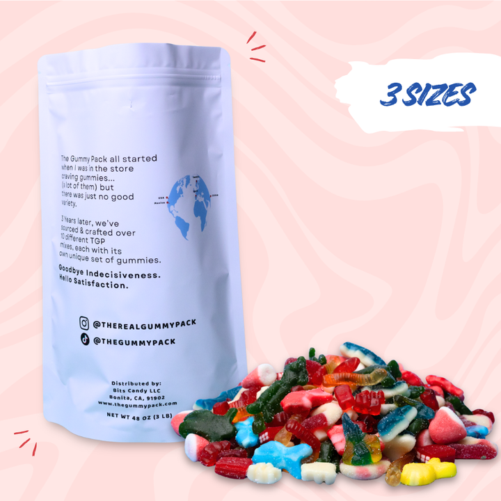 Freedom Berry Blast Gummy Mix -  1lb+