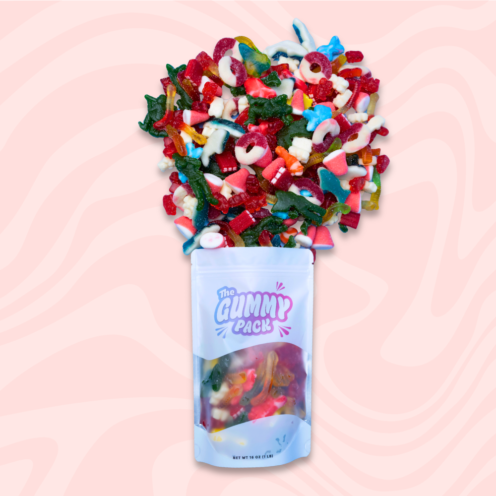 Freedom Berry Blast Gummy Mix -  1lb+