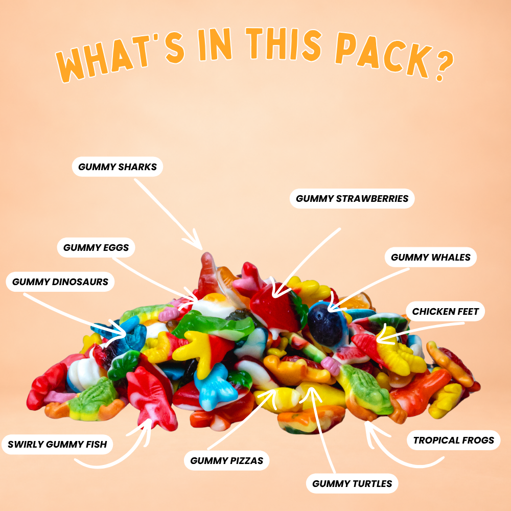 Non-Sour Exotic Gummy Mix