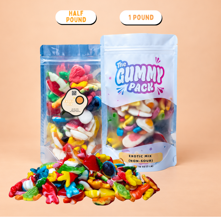 Non-Sour Exotic Gummy Mix