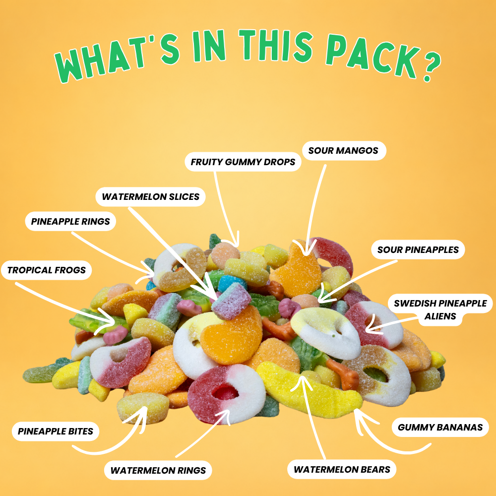 Tropical Twist Gummy Mix