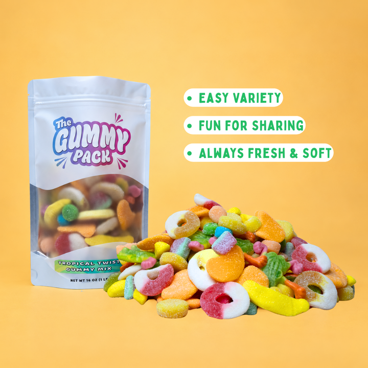 Tropical Twist Gummy Mix