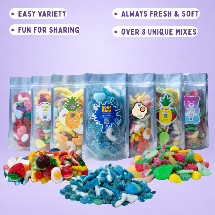 Sweet and Sour Gummy Mix — Sampler