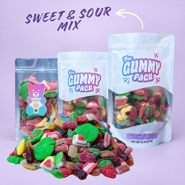 Sweet and Sour Gummy Mix