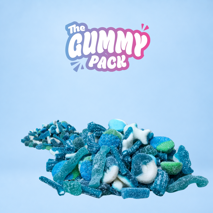 Sour Blue Razz Gummy Mix — Sampler
