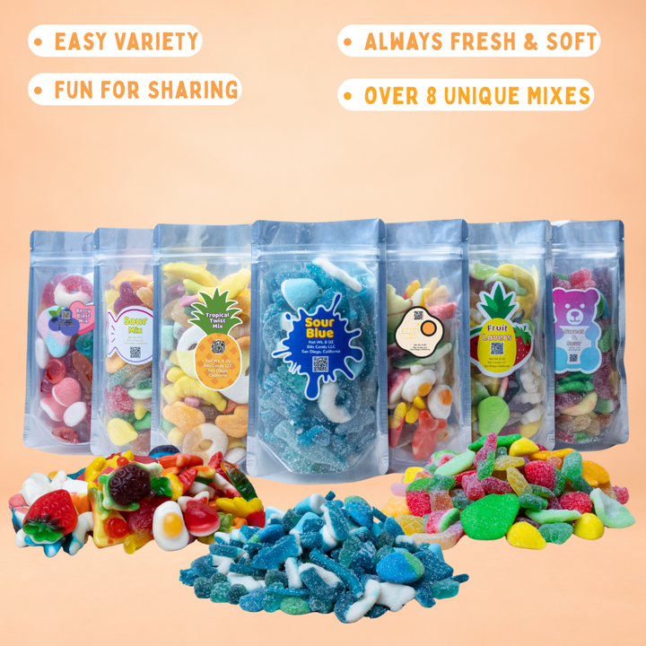 Non-Sour Exotic Gummy Mix - Sampler