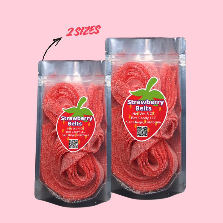 Very Sour Strawberry Belts