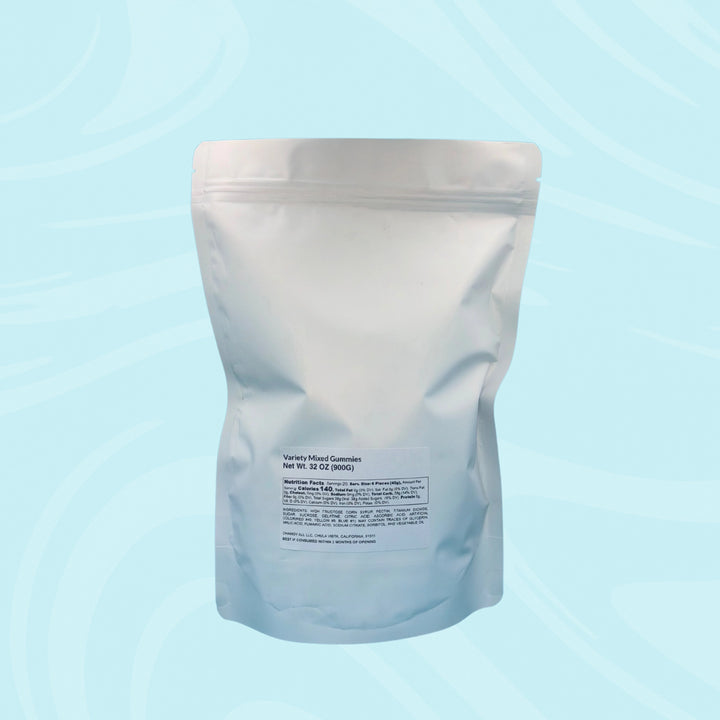 Sour Blue Razz Gummy Mix - 1lb+