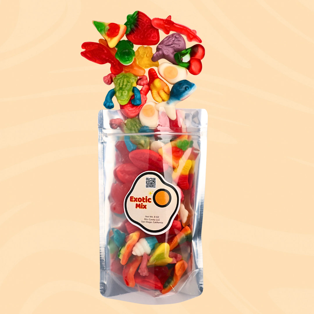 Non-Sour Exotic Gummy Mix - Personal Sampler Size