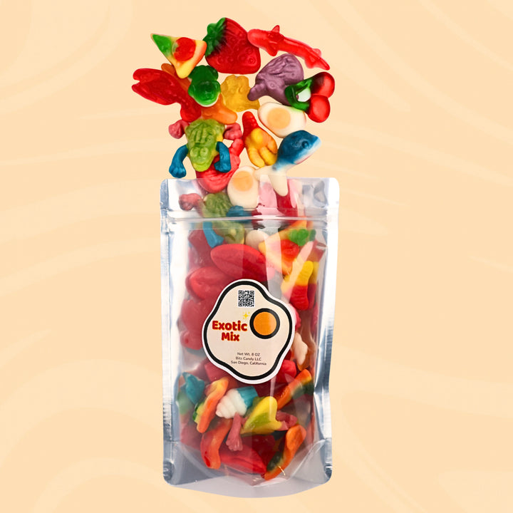 Non-Sour Exotic Gummy Mix - Personal Sampler Size