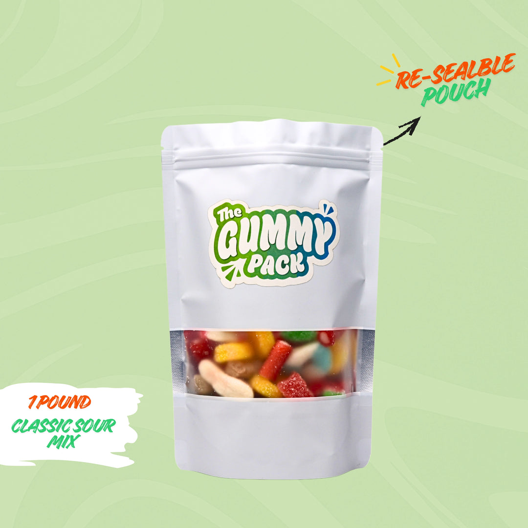Kinda Sour Variety Gummy Mix - 1lb+
