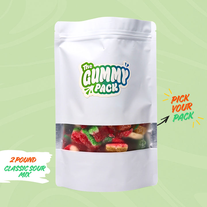 Kinda Sour Variety Gummy Mix - 1lb+