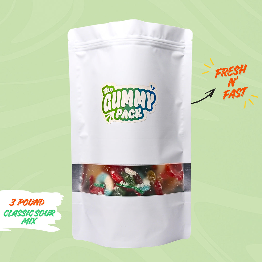 Kinda Sour Variety Gummy Mix - 1lb+