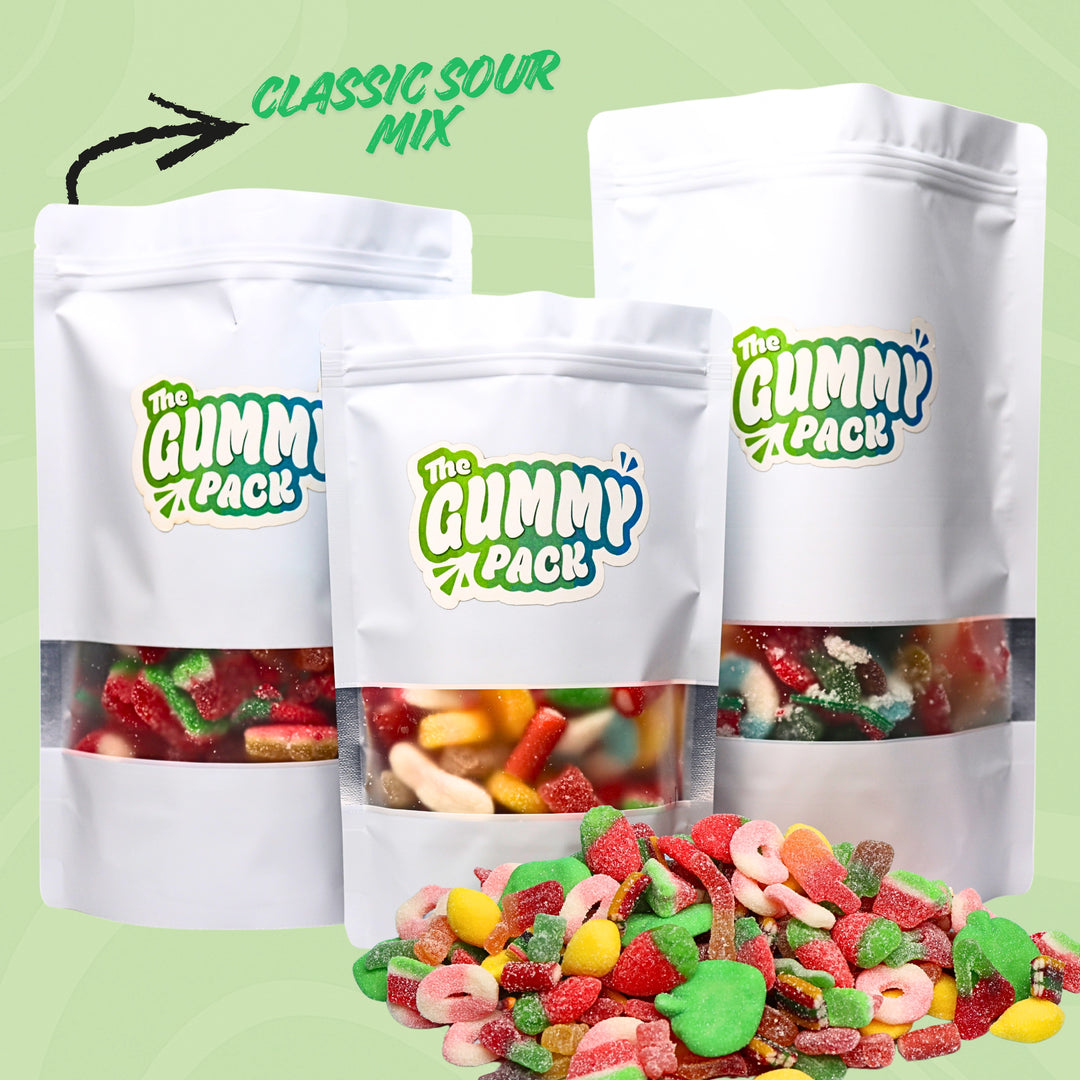 Kinda Sour Variety Gummy Mix - 1lb+