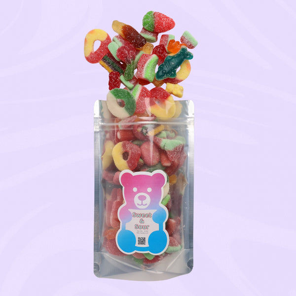 Sweet and Sour Gummy Mix - Personal Sampler Size