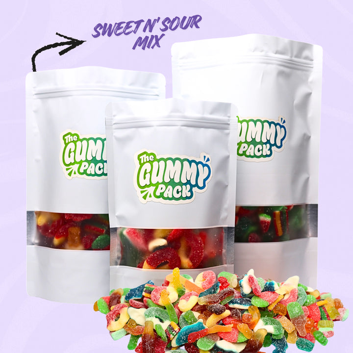 Sweet and Sour Variety Gummy Mix - 1lb+