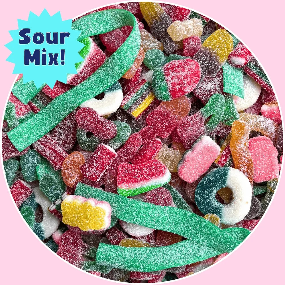 5 Sampler Gummy Mixes - 5 Personal Sized Packs!