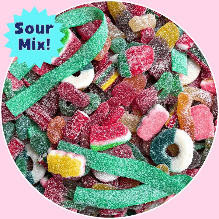 5 Sampler Gummy Mixes - 5 Personal Sized Packs!